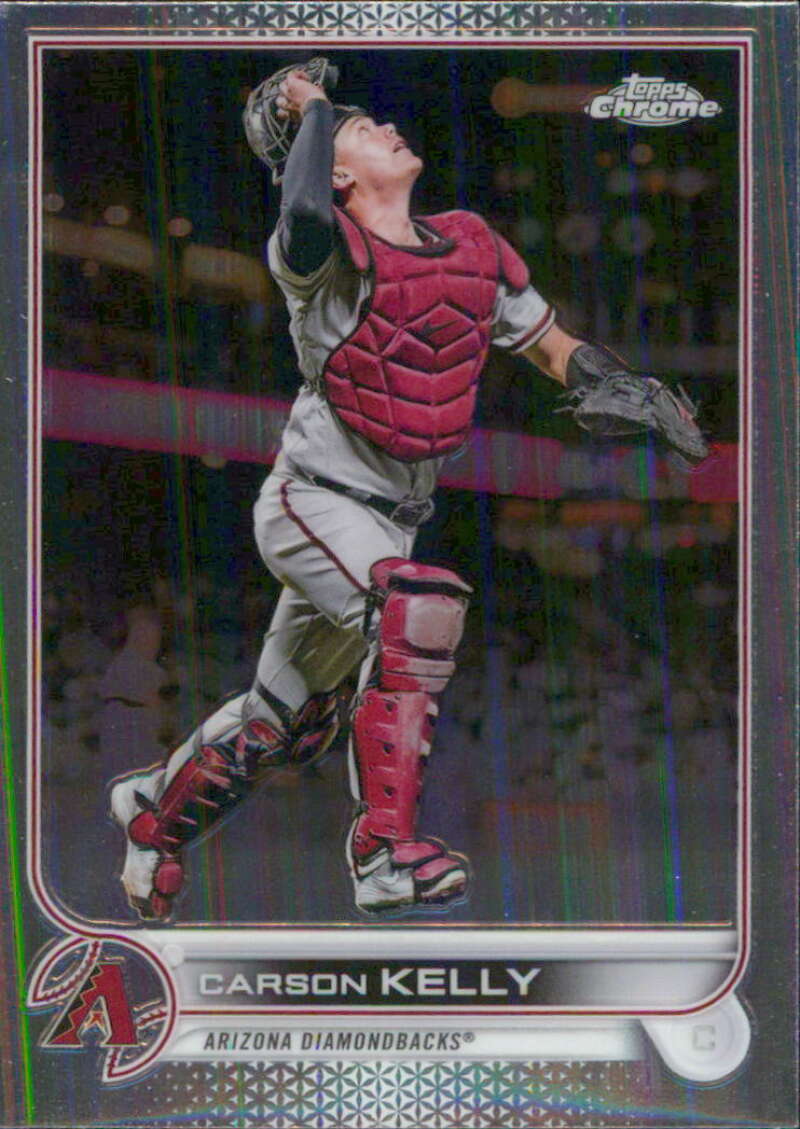 2022 Topps Chrome #215 Carson Kelly Arizona Diamondbacks V91622 Image 1