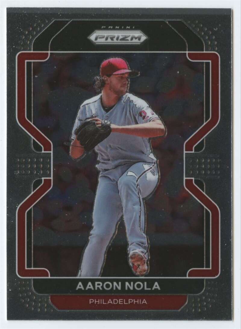 2022 Panini Prizm Tier II #158 Aaron Nola Philadelphia Phillies V91810 Image 1
