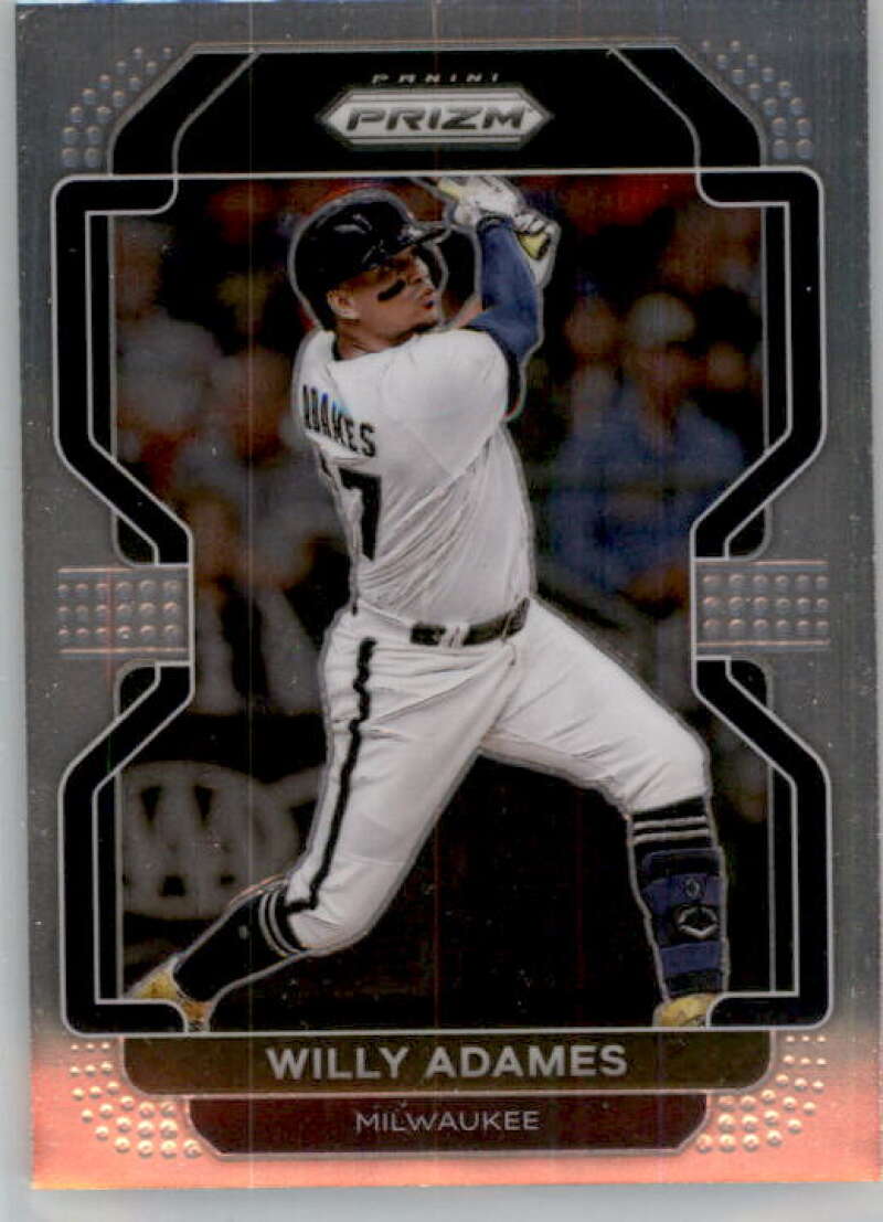 2022 Panini Prizm Tier II #194 Willy Adames Milwaukee Brewers V91817 Image 1