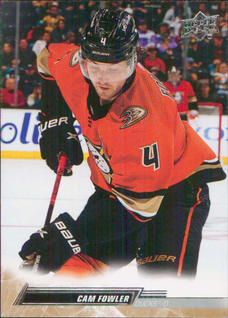 2022-23 Upper Deck Hockey #2 Cam Fowler Anaheim Ducks Image 1