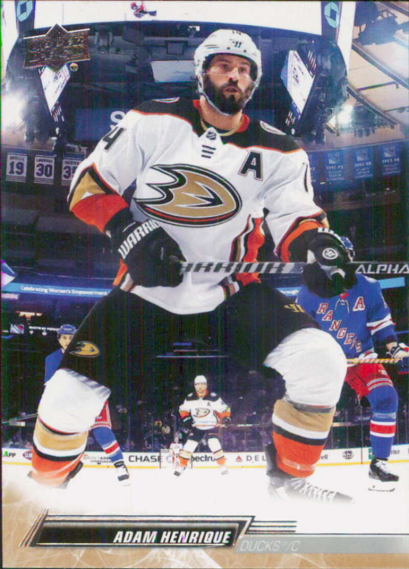 2022-23 Upper Deck Hockey #3 Adam Henrique Anaheim Ducks Image 1
