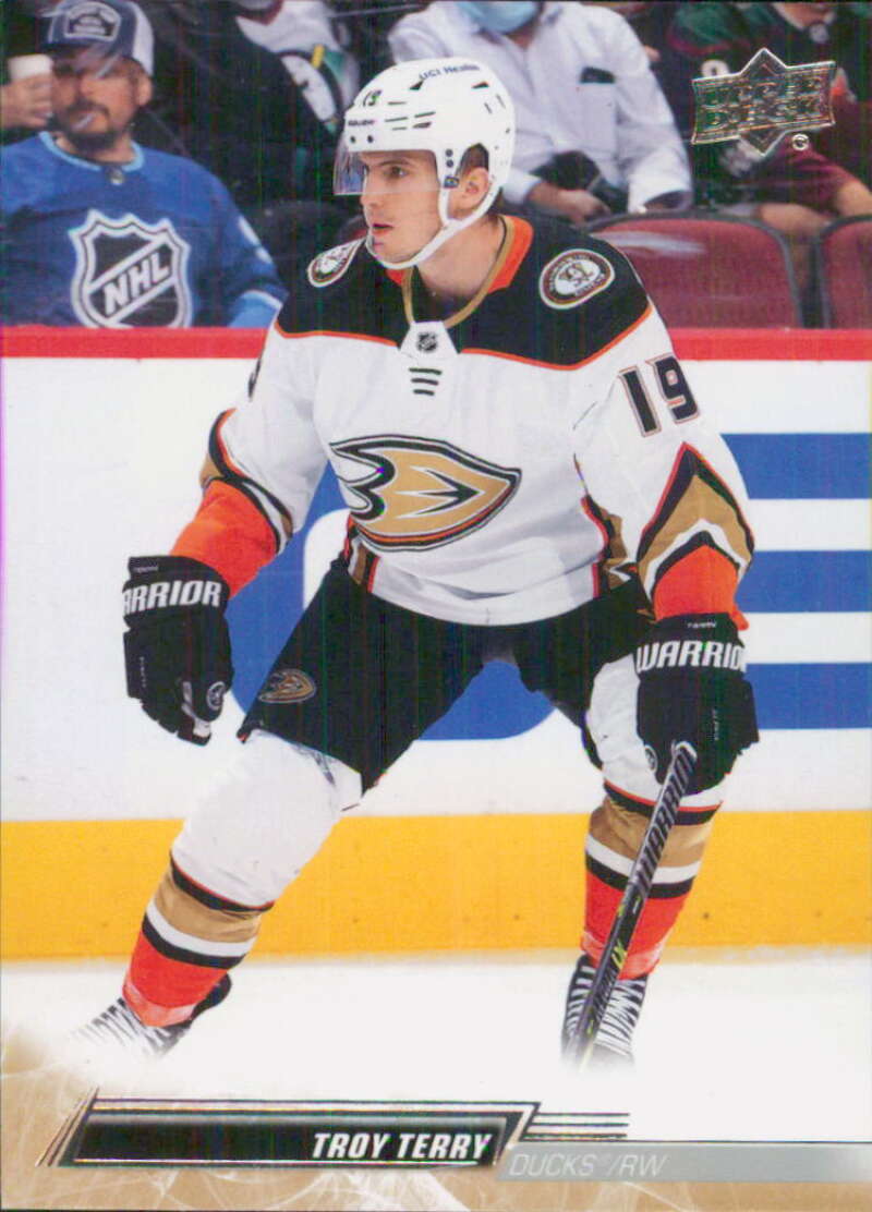 2022-23 Upper Deck Hockey #7 Troy Terry Anaheim Ducks Image 1