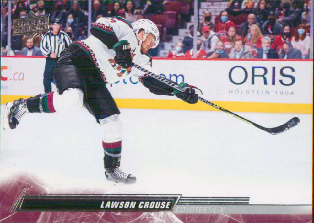 2022-23 Upper Deck Hockey #8 Lawson Crouse Arizona Coyotes Image 1