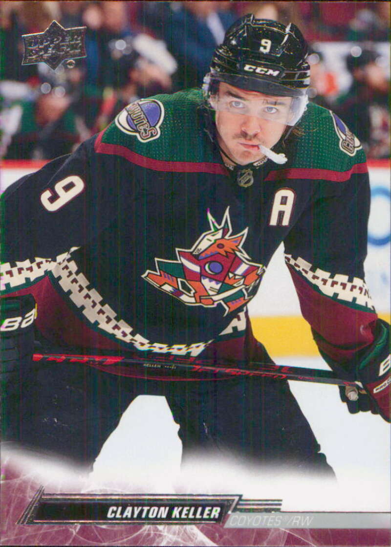 2022-23 Upper Deck Hockey #10 Clayton Keller Arizona Coyotes Image 1
