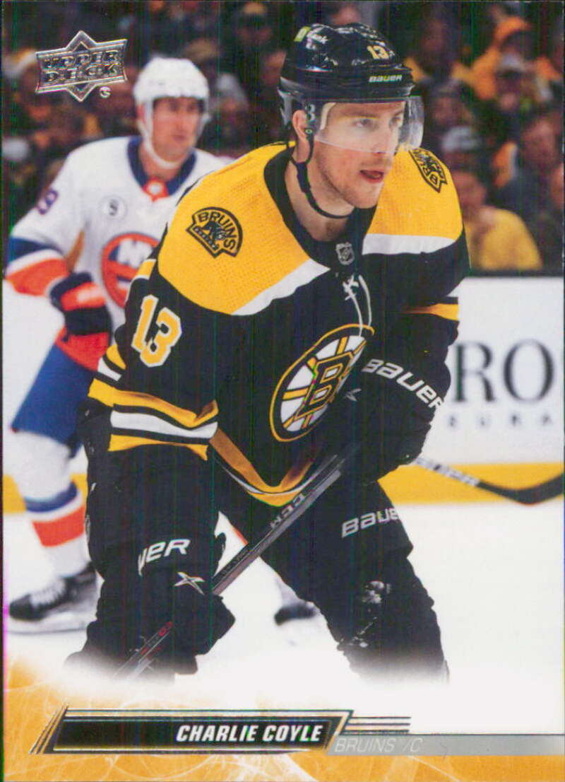 2022-23 Upper Deck Hockey #13 Charlie Coyle Boston Bruins Image 1