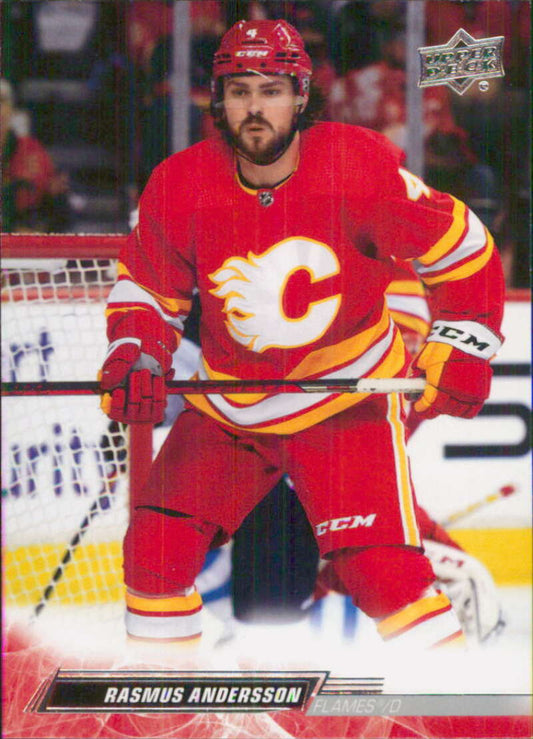 2022-23 Upper Deck Hockey #25 Rasmus Andersson  Calgary Flames  Image 1