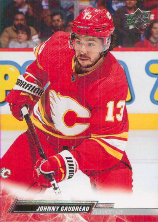2022-23 Upper Deck Hockey #26 Johnny Gaudreau  Calgary Flames  Image 1