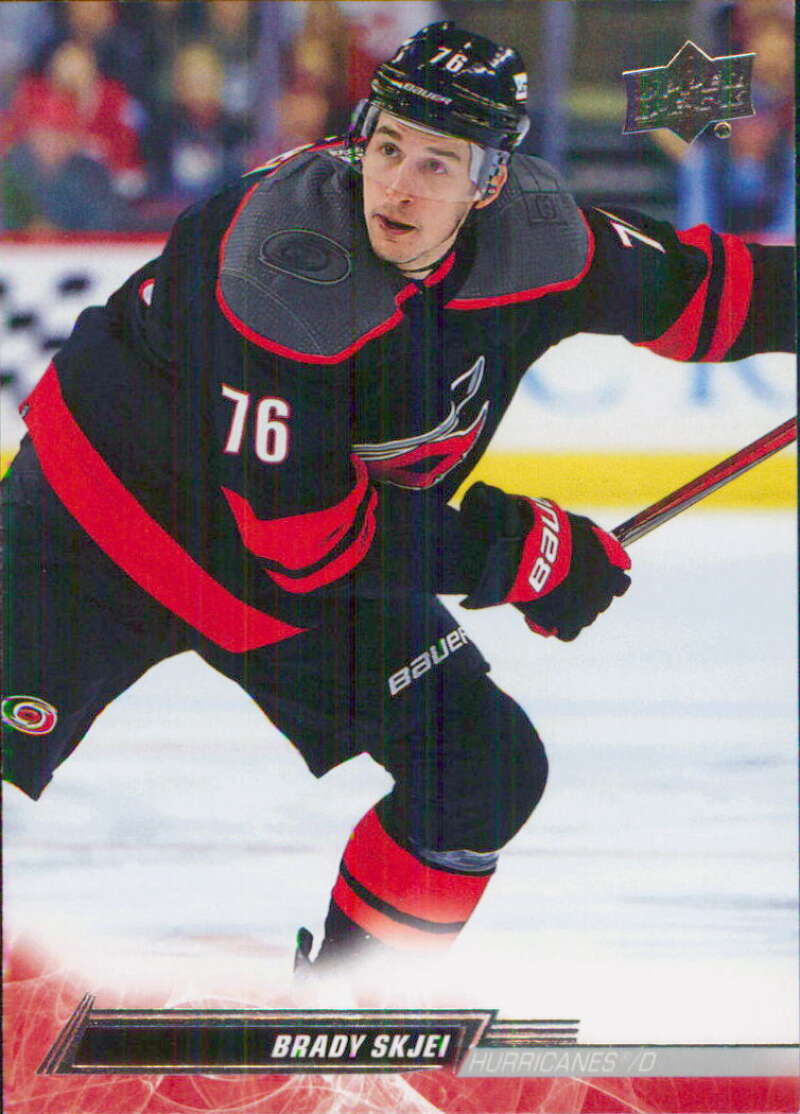 2022-23 Upper Deck Hockey #36 Brady Skjei Carolina Hurricanes Image 1