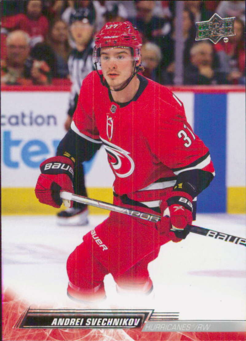2022-23 Upper Deck Hockey #37 Andrei Svechnikov Carolina Hurricanes Image 1