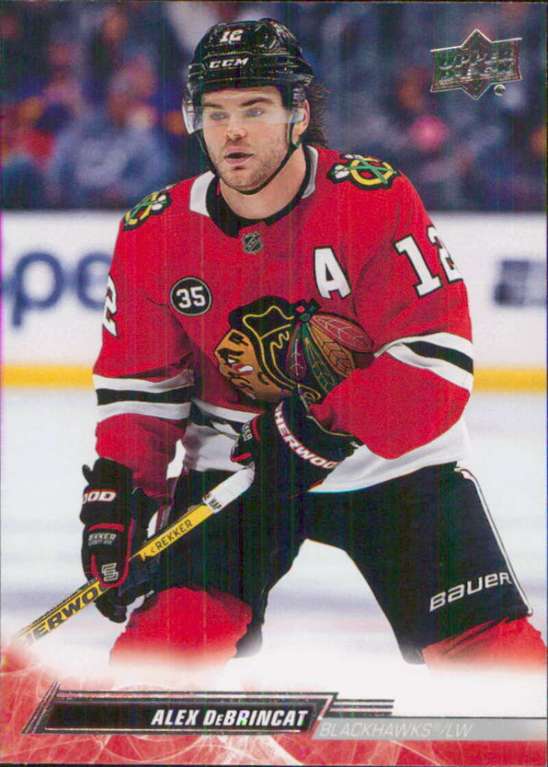 2022-23 Upper Deck Hockey #38 Alex DeBrincat Chicago Blackhawks Image 1