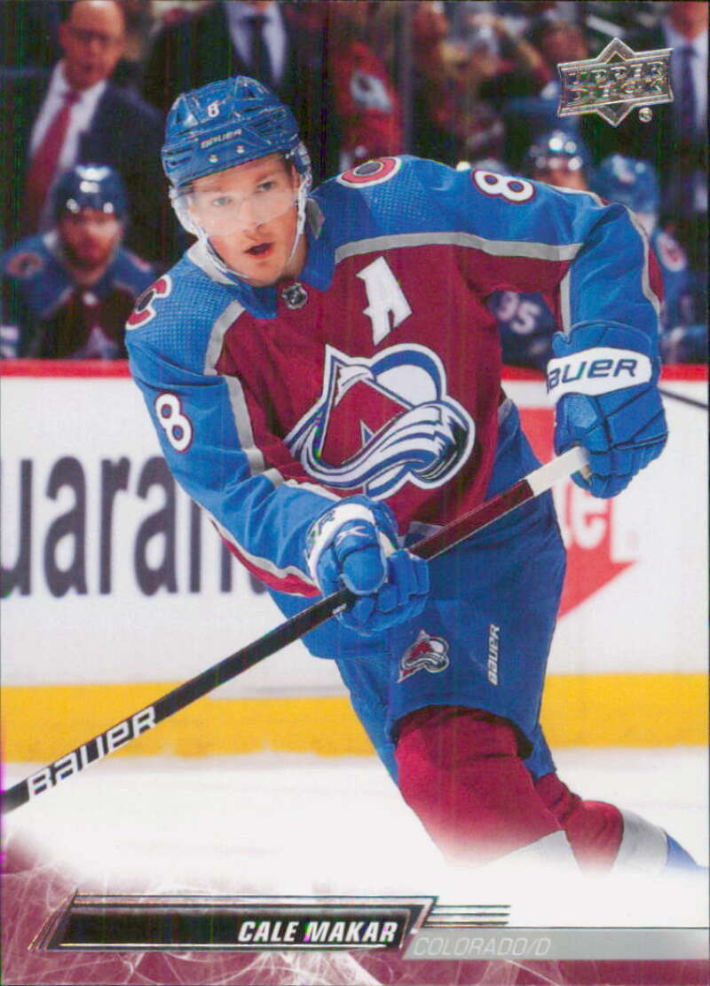 2022-23 Upper Deck Hockey #49 Cale Makar Colorado Avalanche Image 1