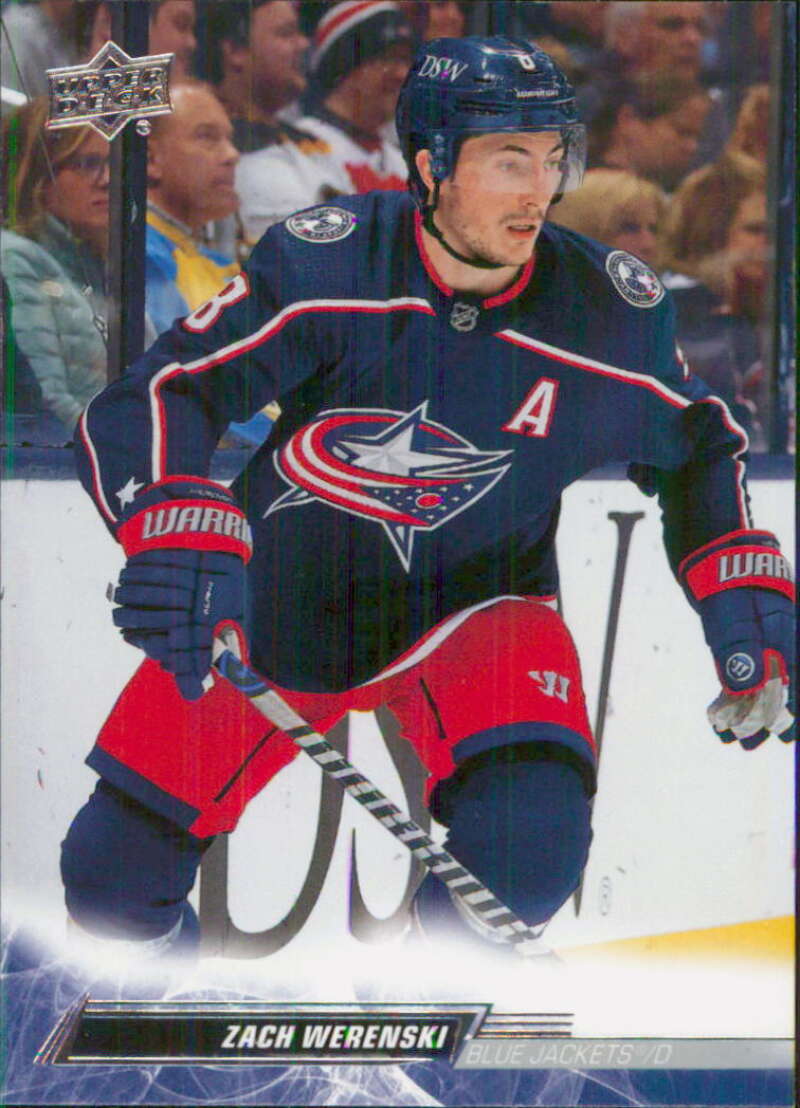 2022-23 Upper Deck Hockey #57 Zach Werenski Columbus Blue Jackets Image 1