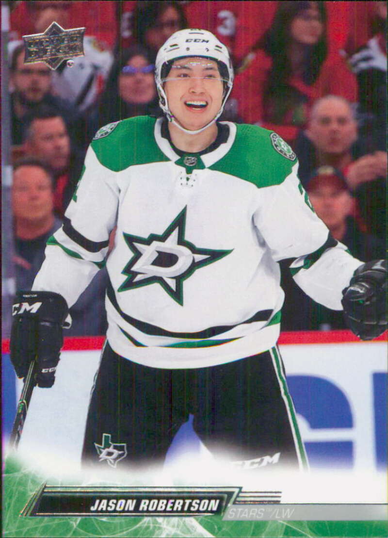 2022-23 Upper Deck Hockey #61 Jason Robertson Dallas Stars Image 1