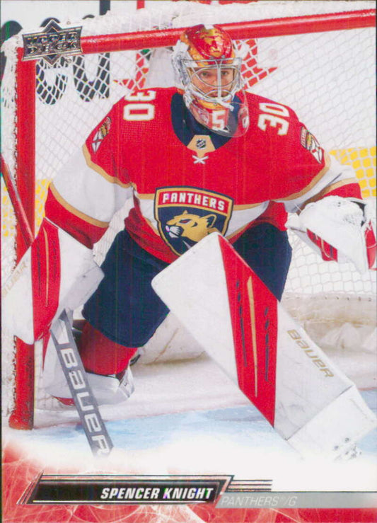 2022-23 Upper Deck Hockey #75 Spencer Knight  Florida Panthers  Image 1