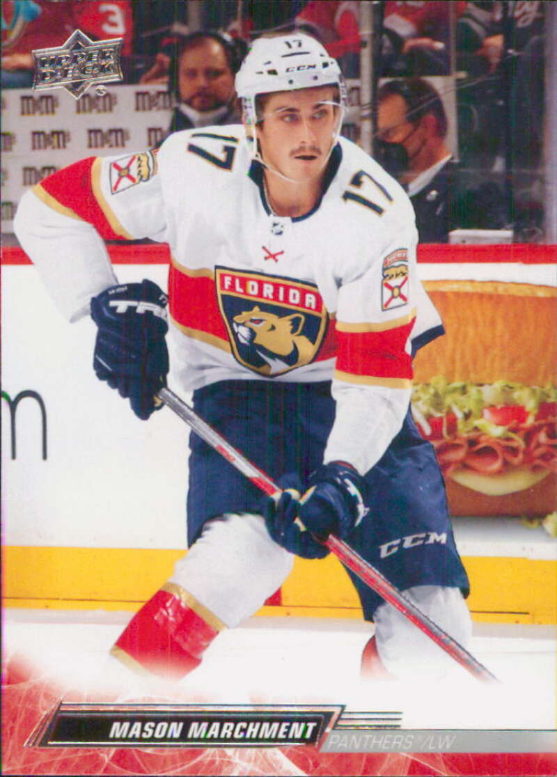 2022-23 Upper Deck Hockey #77 Mason Marchment Florida Panthers Image 1