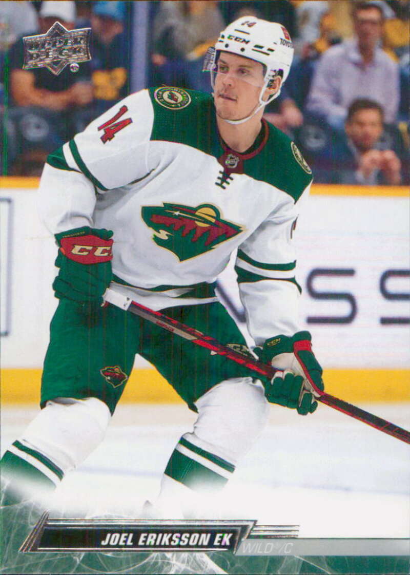 2022-23 Upper Deck Hockey #88 Joel Eriksson Ek Minnesota Wild Image 1