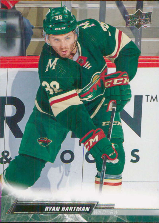 2022-23 Upper Deck Hockey #90 Ryan Hartman  Minnesota Wild  Image 1