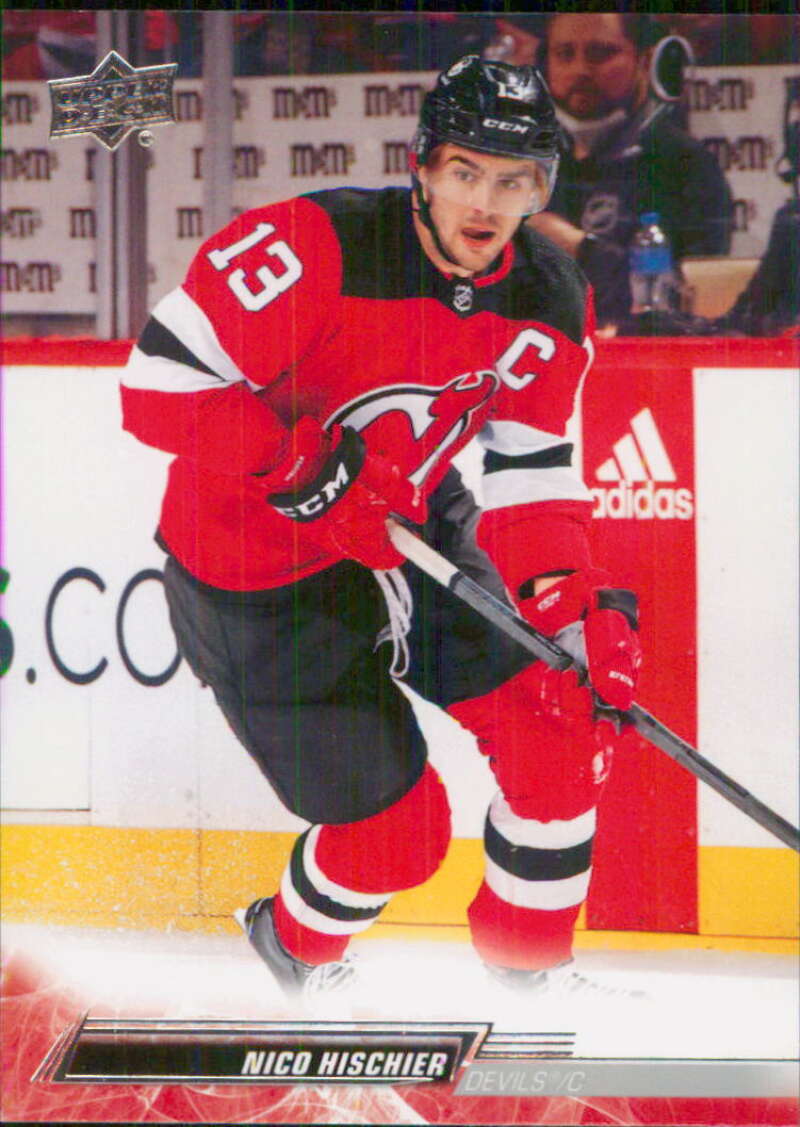 2022-23 Upper Deck Hockey #109 Nico Hischier New Jersey Devils Image 1