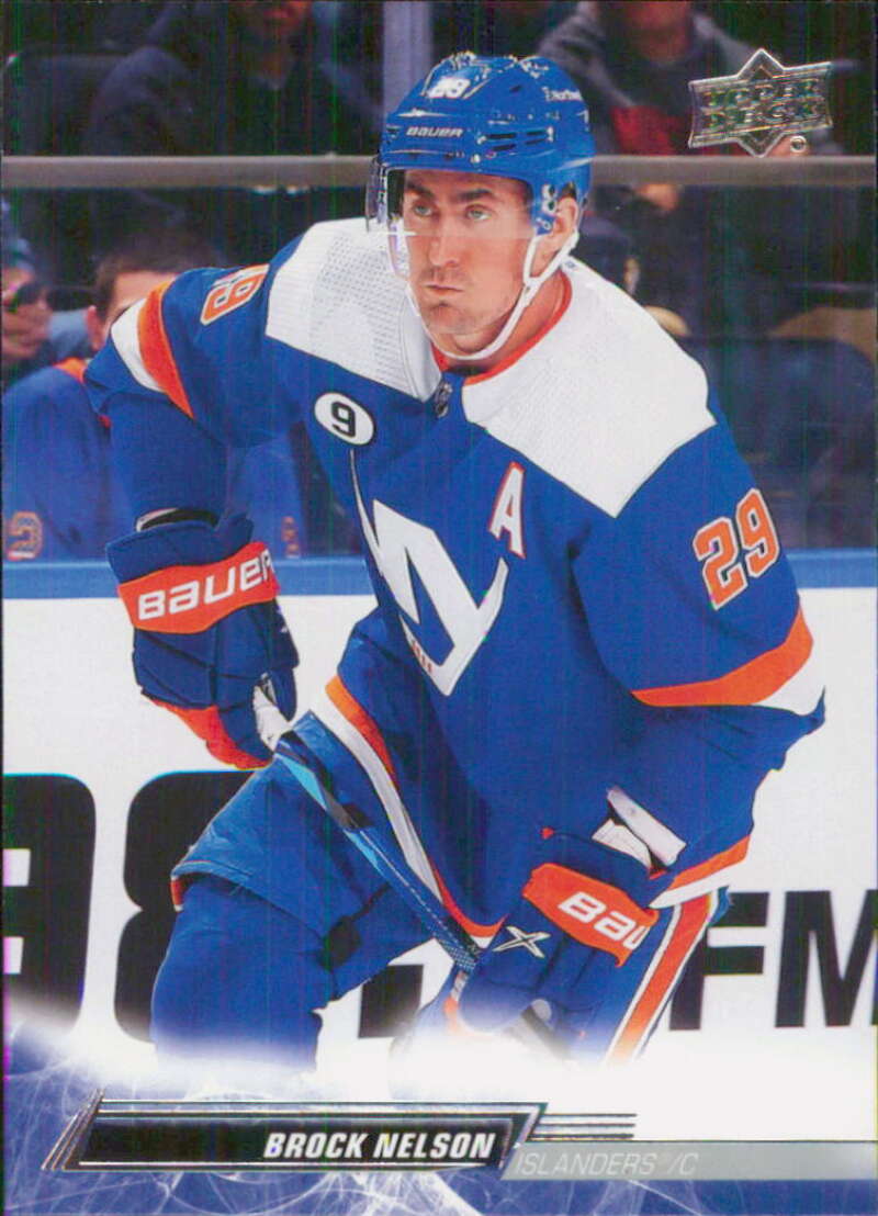 2022-23 Upper Deck Hockey #115 Brock Nelson New York Islanders Image 1