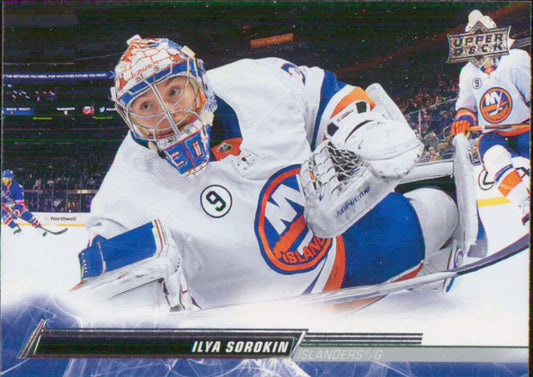 2022-23 Upper Deck Hockey #118 Ilya Sorokin  New York Islanders  Image 1
