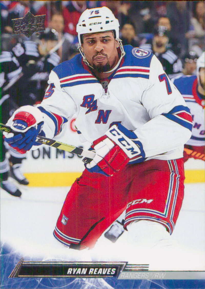 2022-23 Upper Deck Hockey #122 Ryan Reaves New York Rangers Image 1
