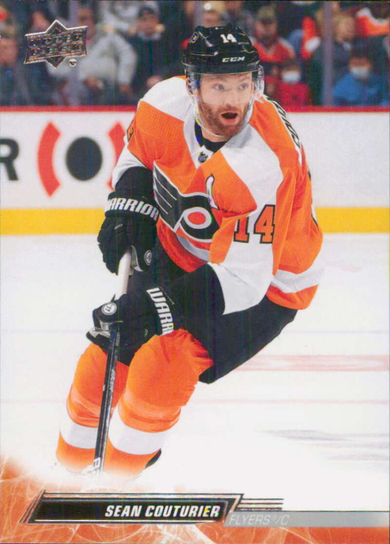 2022-23 Upper Deck Hockey #131 Sean Couturier Philadelphia Flyers Image 1