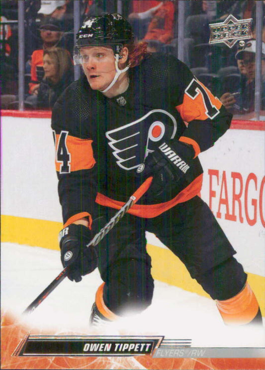 2022-23 Upper Deck Hockey #137 Owen Tippett  Philadelphia Flyers  Image 1