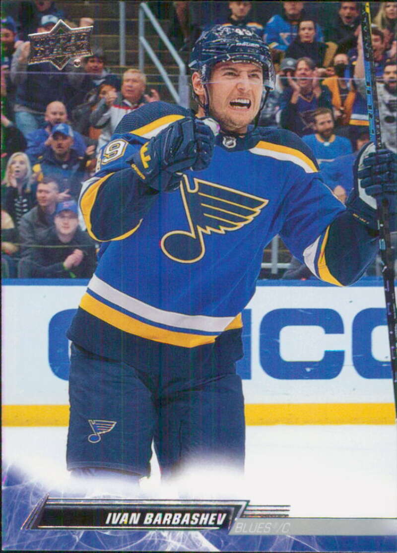 2022-23 Upper Deck Hockey #155 Ivan Barbashev St. Louis Blues Image 1