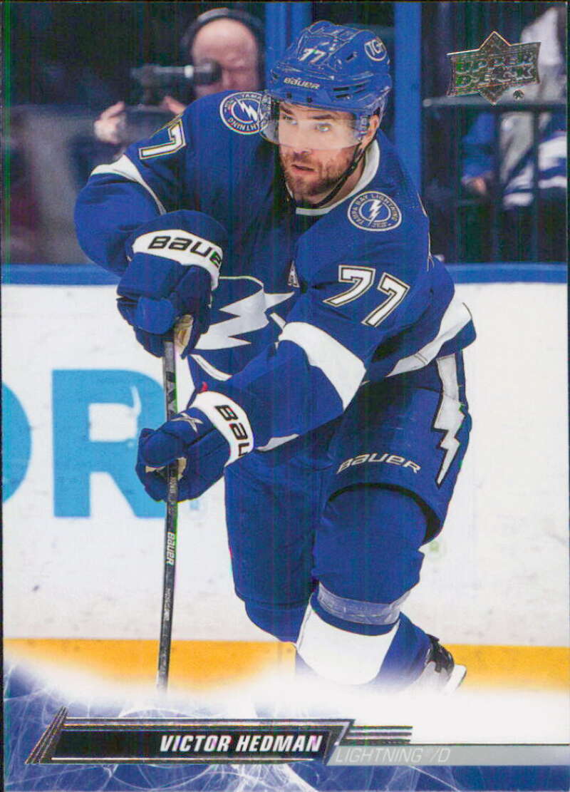 2022-23 Upper Deck Hockey #164 Victor Hedman Tampa Bay Lightning Image 1