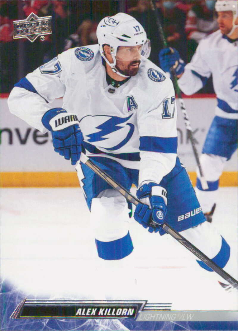 2022-23 Upper Deck Hockey #165 Alex Killorn Tampa Bay Lightning Image 1