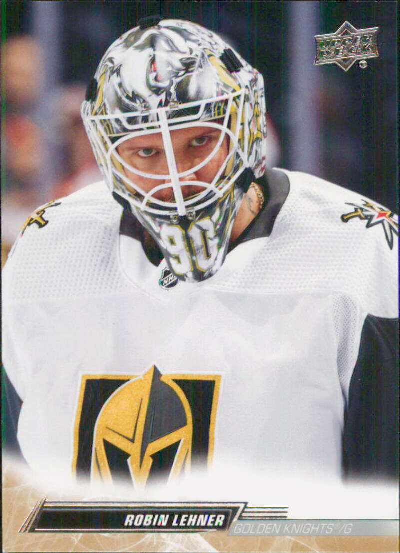 2022-23 Upper Deck Hockey #183 Robin Lehner Vegas Golden Knights Image 1