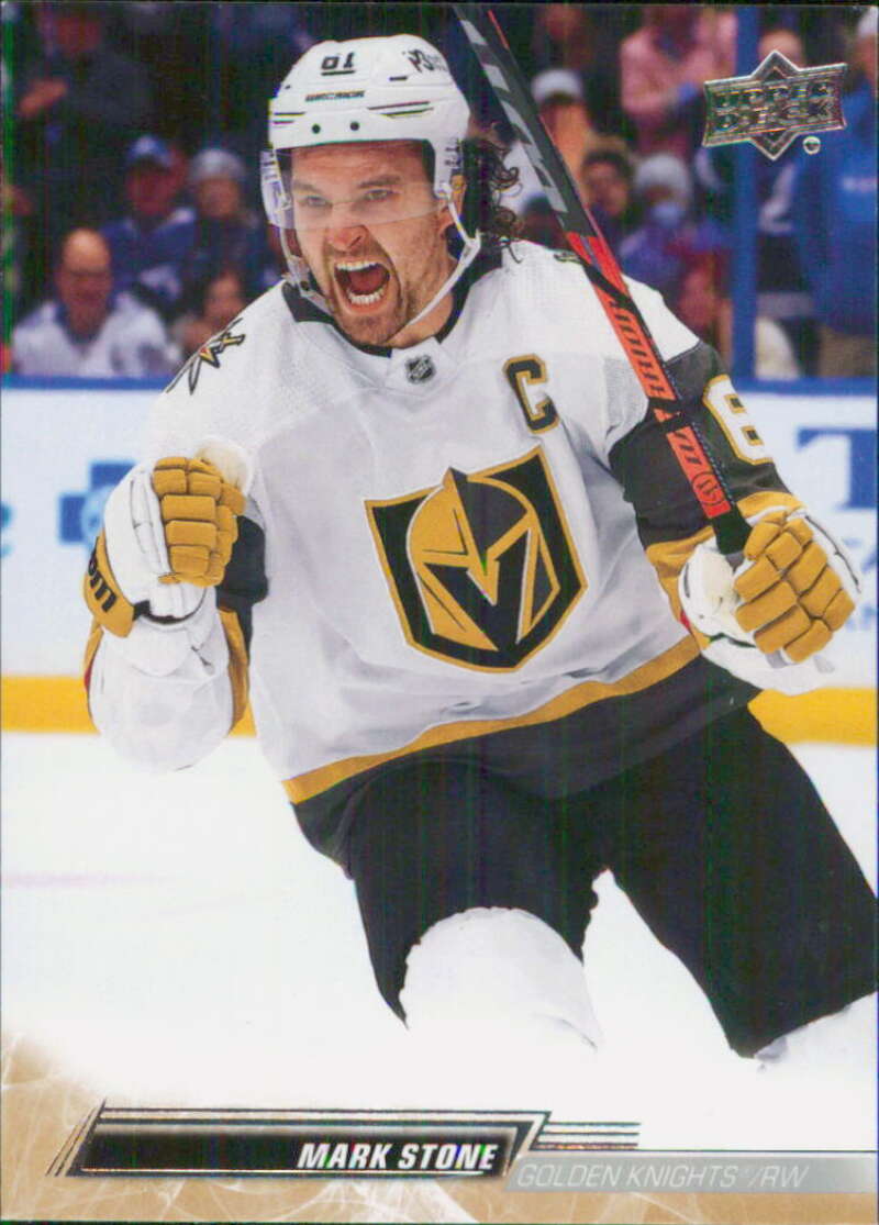 2022-23 Upper Deck Hockey #185 Mark Stone Vegas Golden Knights Image 1