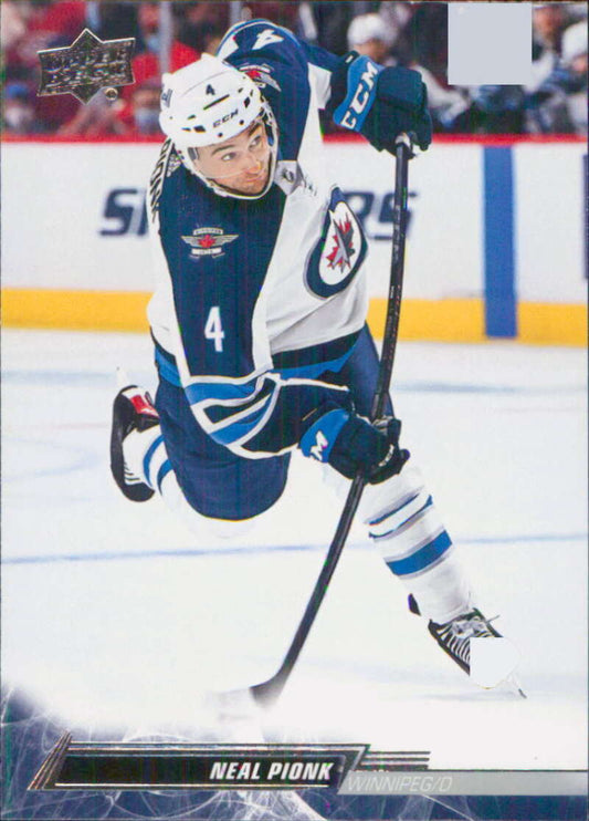 2022-23 Upper Deck Hockey #198 Neal Pionk  Winnipeg Jets  Image 1