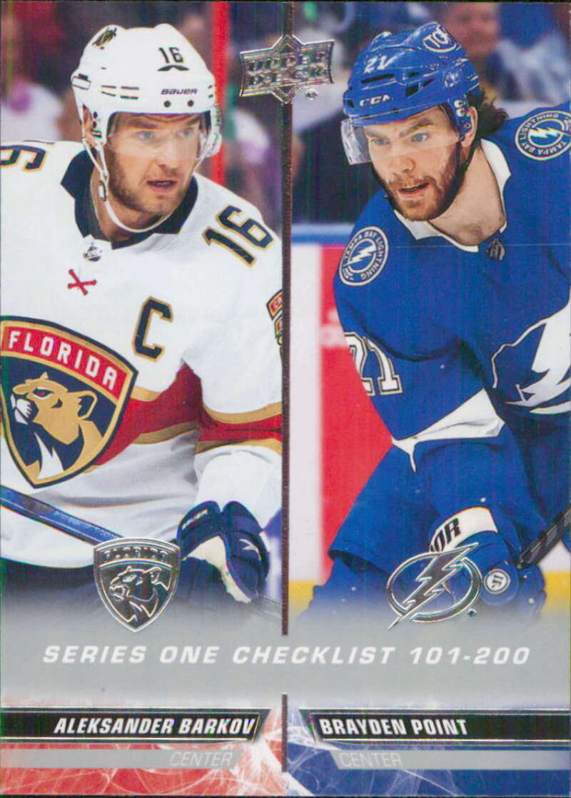 2022-23 Upper Deck Hockey #200 Aleksander Barkov/Brayden Point Image 1