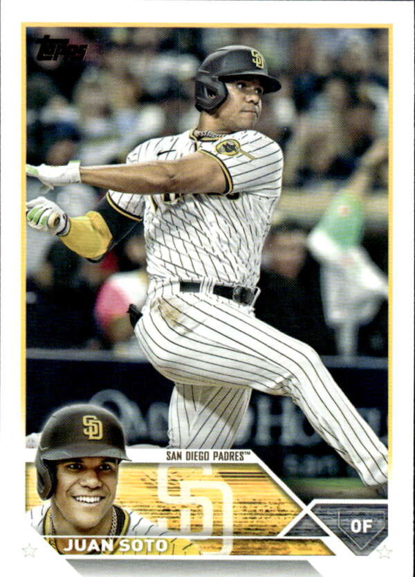 2023 Topps Baseball  #1 Juan Soto  San Diego Padres  Image 1