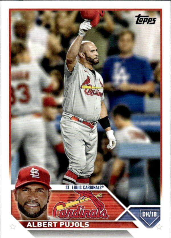 2023 Topps Baseball #5 Albert Pujols St. Louis Cardinals Image 1