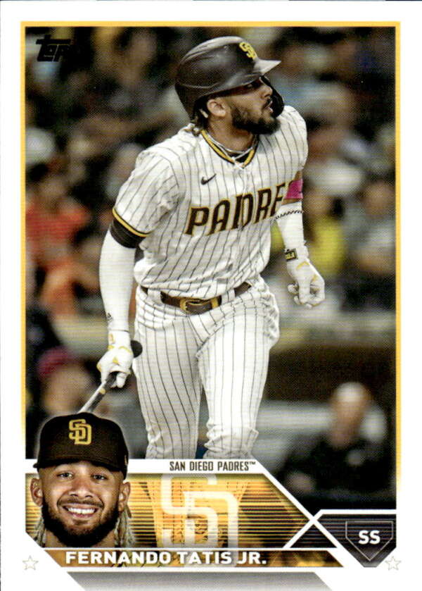 2023 Topps Baseball #23 Fernando Tatis Jr. San Diego Padres Image 1