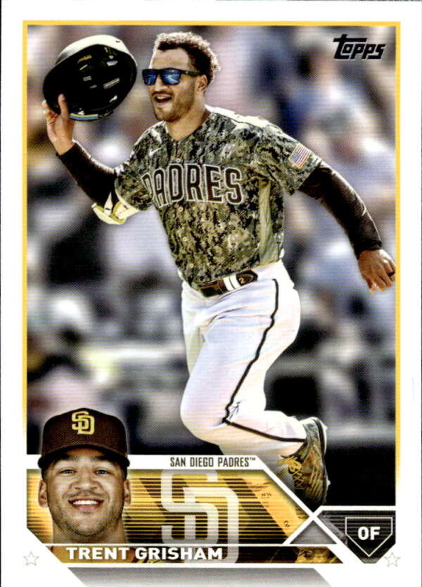 2023 Topps Baseball #26 Trent Grisham San Diego Padres Image 1