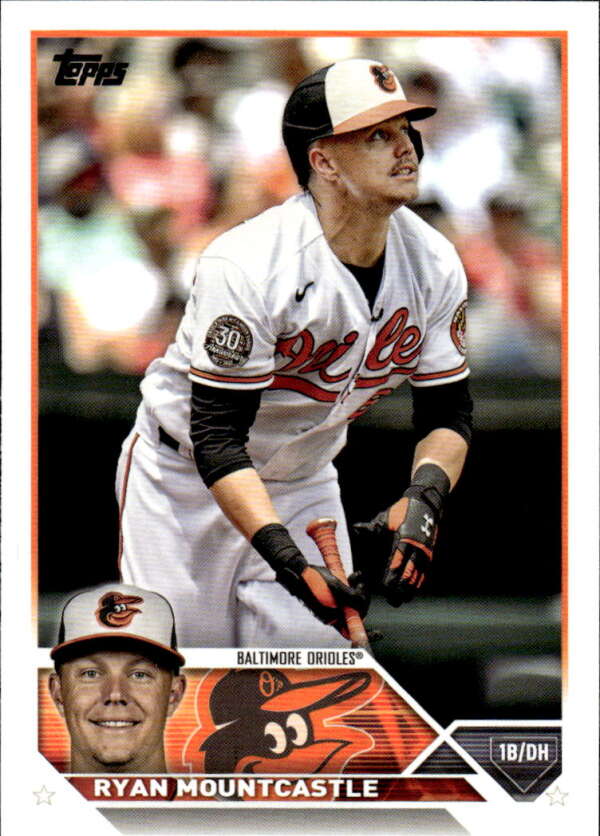 2023 Topps Baseball  #47 Ryan Mountcastle  Baltimore Orioles  Image 1