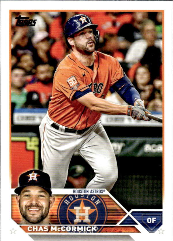 2023 Topps Baseball  #51 Chas McCormick  Houston Astros  Image 1