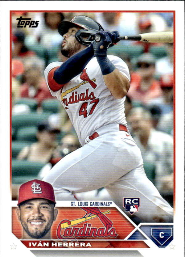 2023 Topps Baseball  #58 Ivan Herrera  RC Rookie St. Louis Cardinals  Image 1