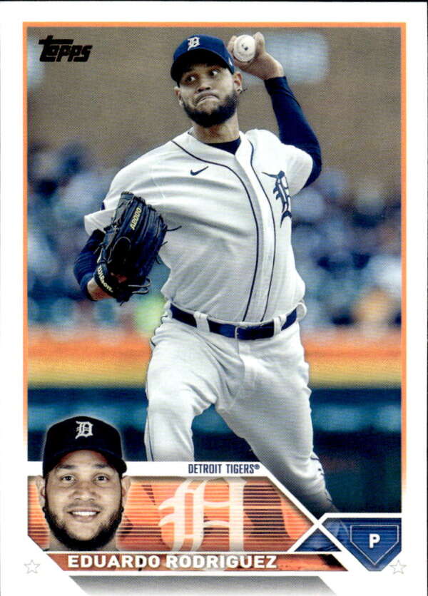 2023 Topps Baseball  #59 Eduardo Rodriguez  Detroit Tigers  Image 1