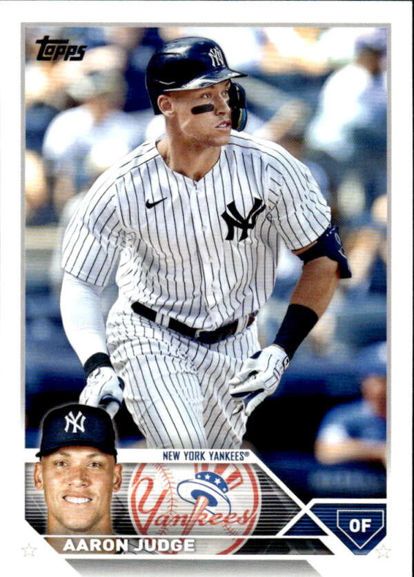 2023 Topps Baseball #62 Aaron Judge New York Yankees Image 1