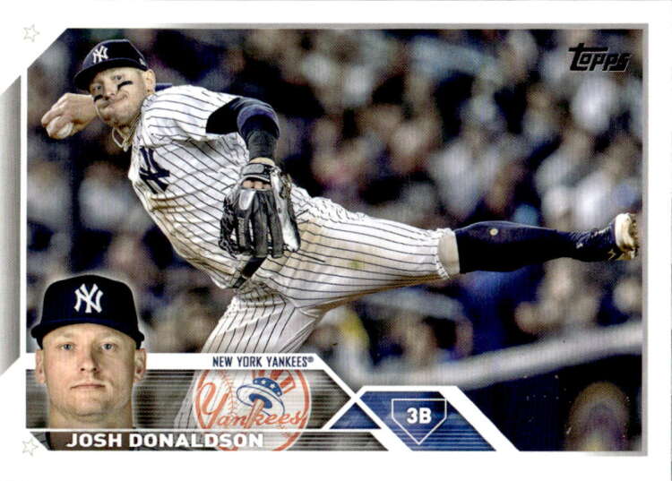 2023 Topps Baseball #64 Josh Donaldson New York Yankees Image 1
