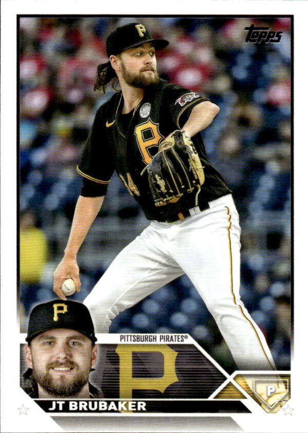 2023 Topps Baseball #75 JT Brubaker Pittsburgh Pirates Image 1