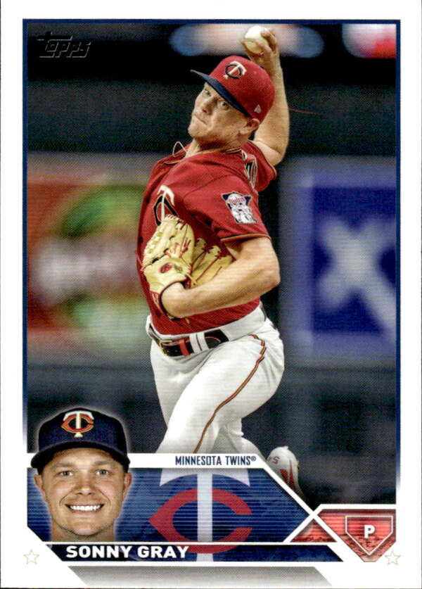 2023 Topps Baseball #78 Sonny Gray Minnesota Twins Image 1