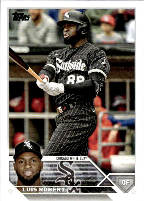 2023 Topps Baseball  #88 Luis Robert  Chicago White Sox  Image 1