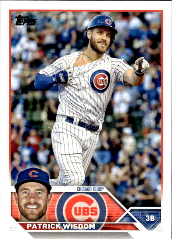 2023 Topps Baseball  #120 Patrick Wisdom  Chicago Cubs  Image 1