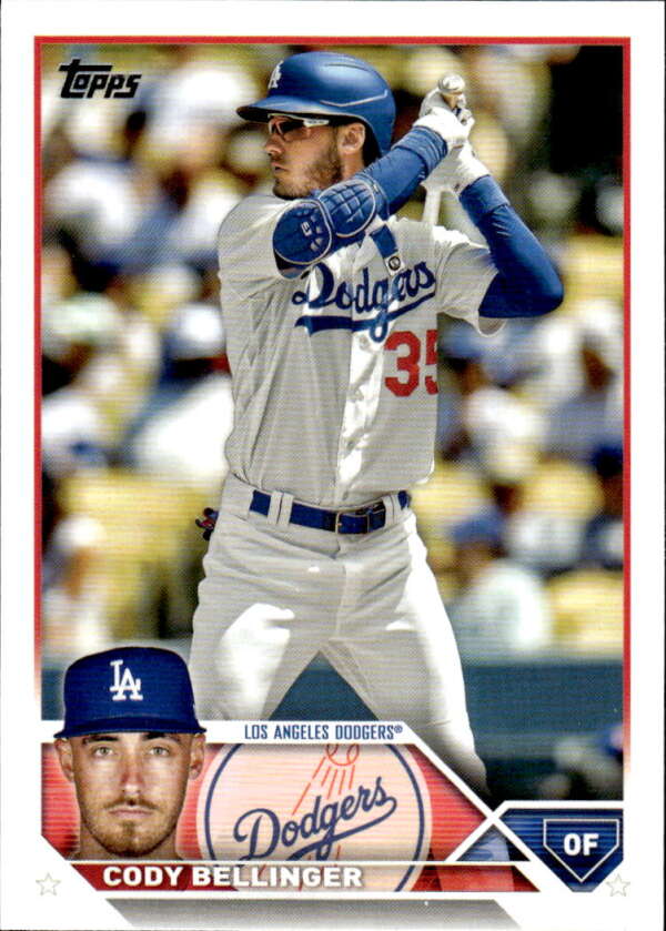 2023 Topps Baseball #131 Cody Bellinger Los Angeles Dodgers Image 1