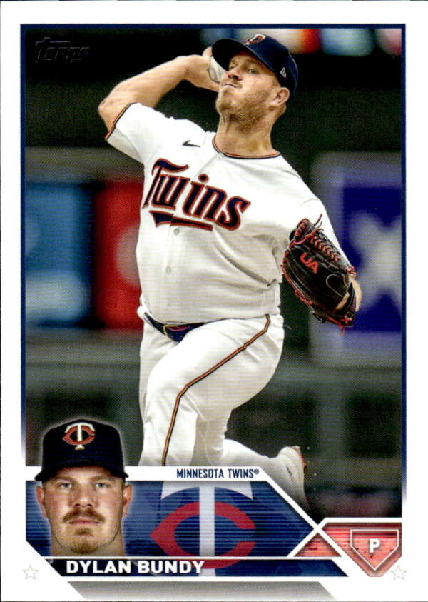 2023 Topps Baseball  #136 Dylan Bundy  Minnesota Twins  Image 1